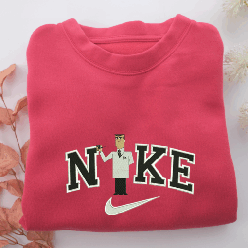 Nike Professor Utonium Nike Embroidered Sweatshirt, Nike Movie Inspired, Best Gifts Idea For Him Her - Image 5