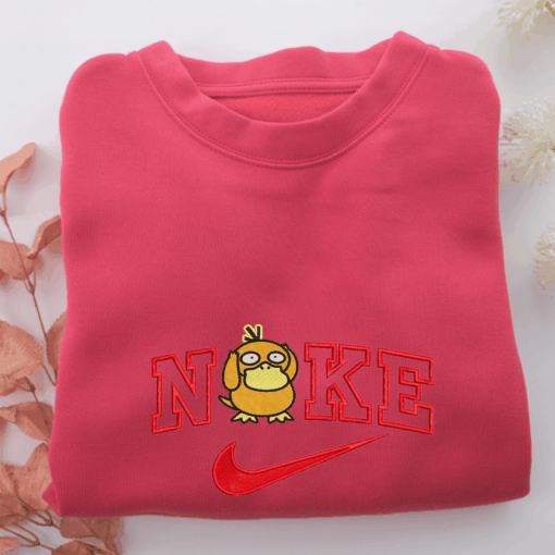 Nike Psyduck Nike Embroidered Sweatshirt, Nike Movie Inspired, Best Gifts Idea For Him Her - Image 5