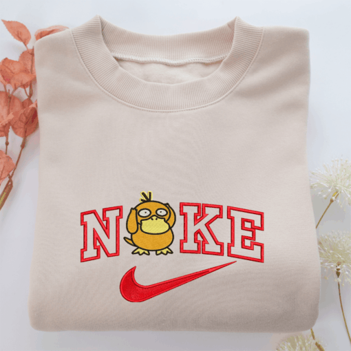 Nike Psyduck Nike Embroidered Sweatshirt, Nike Movie Inspired, Best Gifts Idea For Him Her