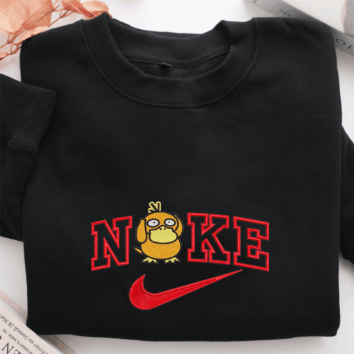 Nike Psyduck Nike Embroidered Sweatshirt, Nike Movie Inspired, Best Gifts Idea For Him Her - Image 2