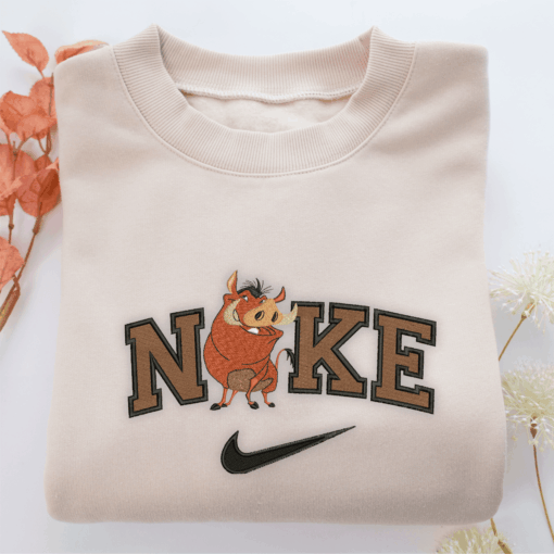 Nike Pumpaa Nike Embroidered Sweatshirt, Nike Movie Inspired, Best Gifts Idea For Him Her