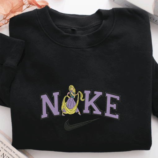 Nike Rapunzel Full Body Nike Embroidered Sweatshirt, Nike Movie Inspired, Best Gifts Idea For Him Her - Image 2