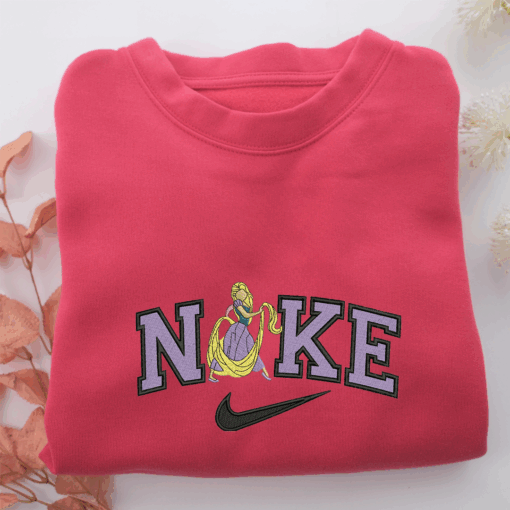 Nike Rapunzel Full Body Nike Embroidered Sweatshirt, Nike Movie Inspired, Best Gifts Idea For Him Her - Image 5