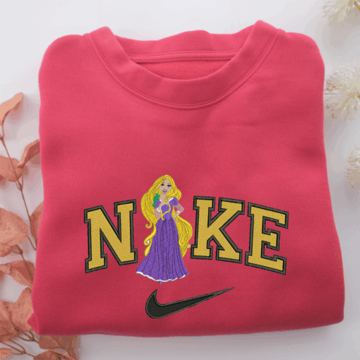 Nike Rapunzel v3 Nike Embroidered Sweatshirt, Nike Movie Inspired, Best Gifts Idea For Him Her - Image 5