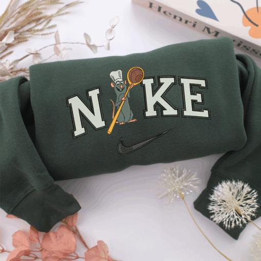 Nike Ratatouille Nike Embroidered Sweatshirt, Nike Movie Inspired, Best Gifts Idea For Him Her - Image 3