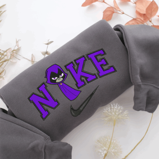 Nike Raven Nike Embroidered Sweatshirt, Nike Movie Inspired, Best Gifts Idea For Him Her - Image 4