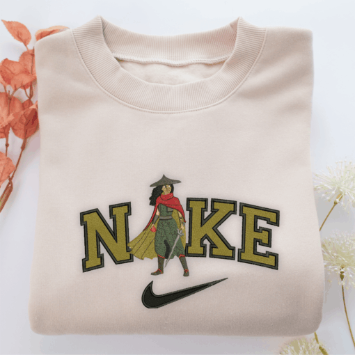 Nike Raya Nike Embroidered Sweatshirt, Nike Movie Inspired, Best Gifts Idea For Him Her