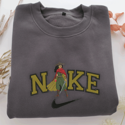 Nike Raya Nike Embroidered Sweatshirt, Nike Movie Inspired, Best Gifts Idea For Him Her - Image 3