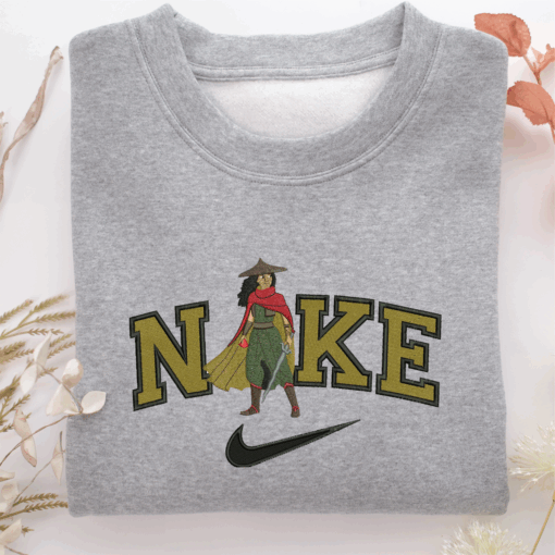 Nike Raya Nike Embroidered Sweatshirt, Nike Movie Inspired, Best Gifts Idea For Him Her - Image 4
