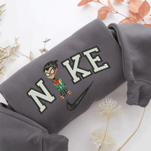 Nike Robin Nike Embroidered Sweatshirt, Nike Movie Inspired, Best Gifts Idea For Him Her - Image 4