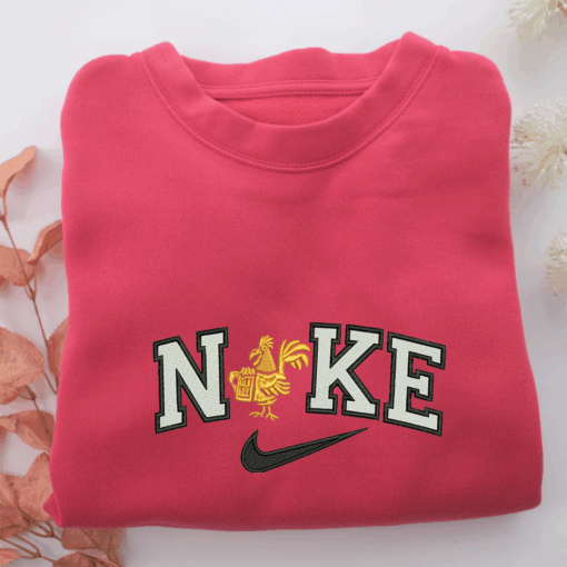Nike Rooster Nike Embroidered Sweatshirt, Nike Movie Inspired, Best Gifts Idea For Him Her - Image 5