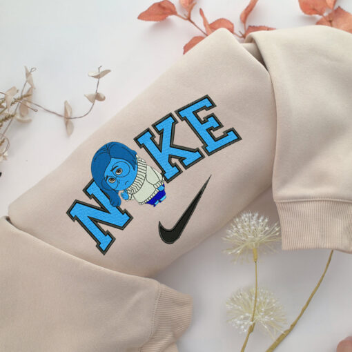 Nike Sadness Embroidery, Disneyland Embroidered Sweatshirt, Movie Disney Inspired, Best Gifts Idea For Him Her