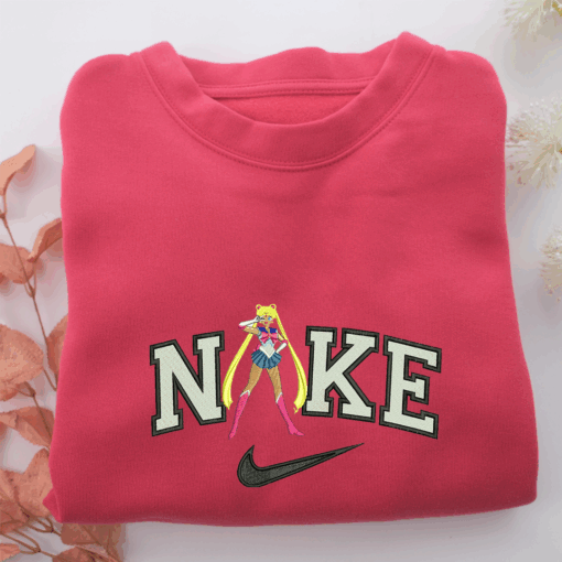 Nike Sailor Moon Nike Embroidered Sweatshirt, Nike Movie Inspired, Best Gifts Idea For Him Her - Image 5