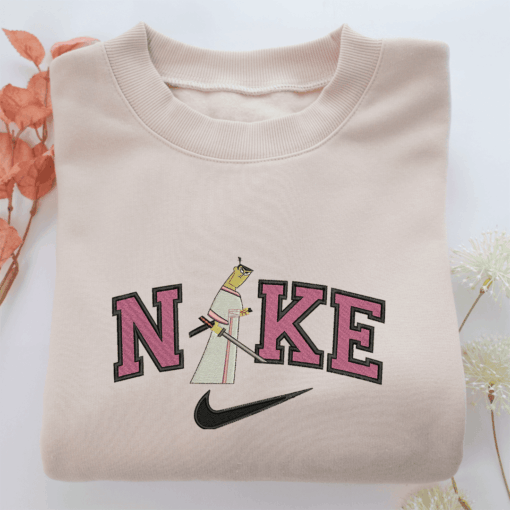 NIke Samurai Jack Nike Embroidered Sweatshirt, Nike Movie Inspired, Best Gifts Idea For Him Her