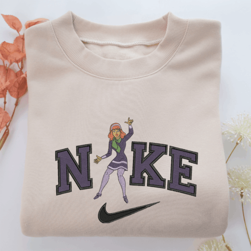 Nike Scared Daphne Blake Nike Embroidered Sweatshirt, Nike Movie Inspired, Best Gifts Idea For Him Her