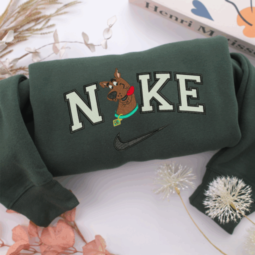 Nike Scooby Doo Nike Embroidered Sweatshirt, Nike Movie Inspired, Best Gifts Idea For Him Her - Image 3