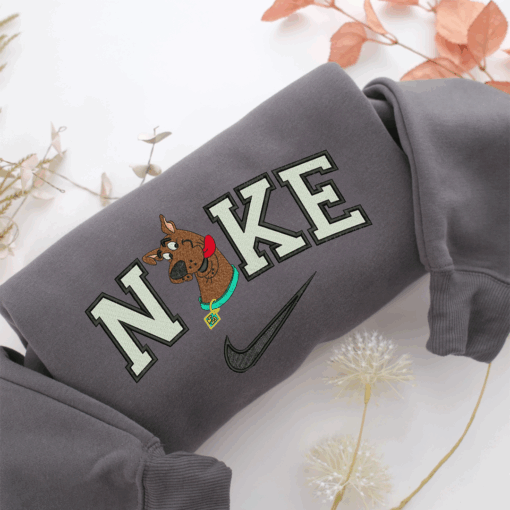 Nike Scooby Doo Nike Embroidered Sweatshirt, Nike Movie Inspired, Best Gifts Idea For Him Her - Image 4