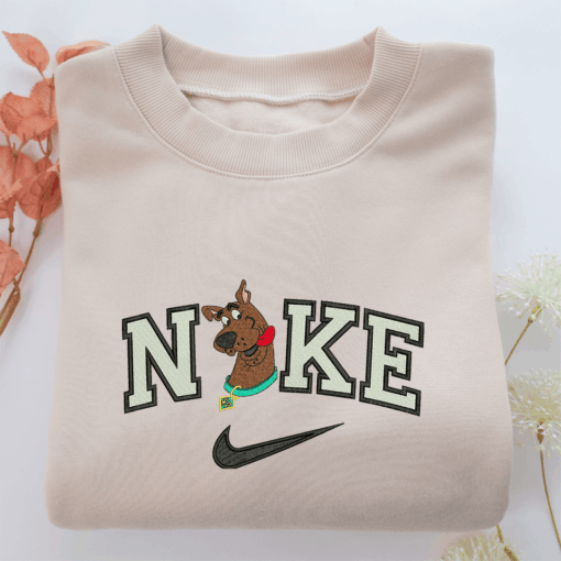 Nike Scooby Doo Nike Embroidered Sweatshirt, Nike Movie Inspired, Best Gifts Idea For Him Her