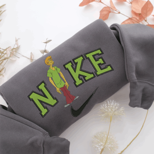 Nike Shaggy Rogers Nike Embroidered Sweatshirt, Nike Movie Inspired, Best Gifts Idea For Him Her - Image 4