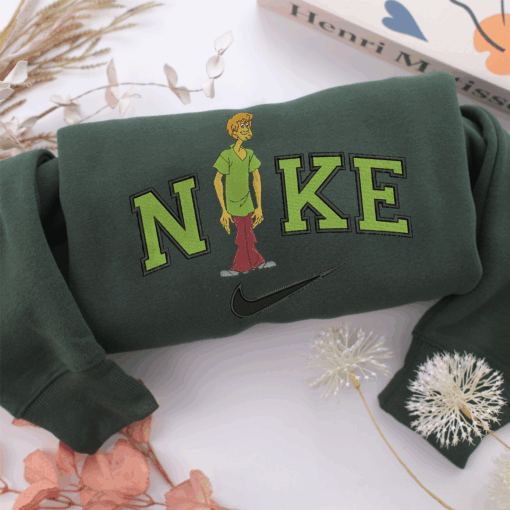 Nike Shaggy Rogers Nike Embroidered Sweatshirt, Nike Movie Inspired, Best Gifts Idea For Him Her - Image 3