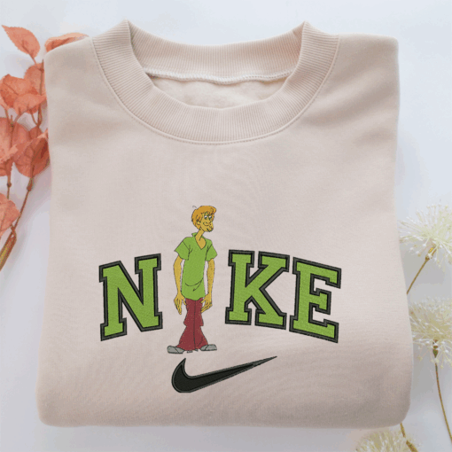 Nike Shaggy Rogers Nike Embroidered Sweatshirt, Nike Movie Inspired, Best Gifts Idea For Him Her
