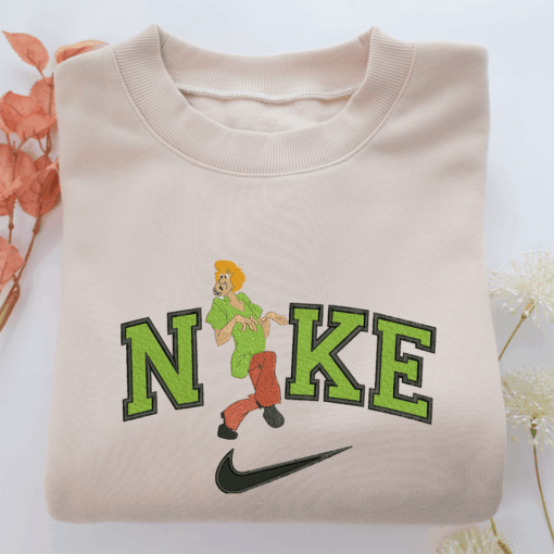 Nike Shaggy Rogers v2 Nike Embroidered Sweatshirt, Nike Movie Inspired, Best Gifts Idea For Him Her