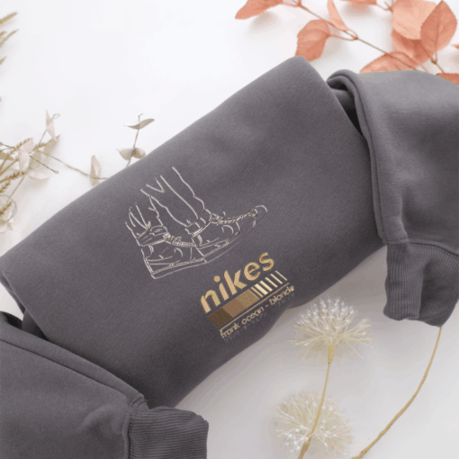 Nike Shoe Nike Embroidered Sweatshirt, Nike Movie Inspired, Best Gifts Idea For Him Her - Image 4