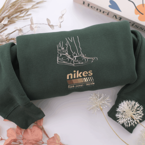 Nike Shoe Nike Embroidered Sweatshirt, Nike Movie Inspired, Best Gifts Idea For Him Her - Image 3