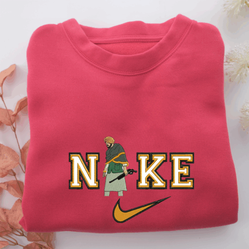 Nike Sidhu Moose Wala Nike Embroidered Sweatshirt, Nike Movie Inspired, Best Gifts Idea For Him Her - Image 5
