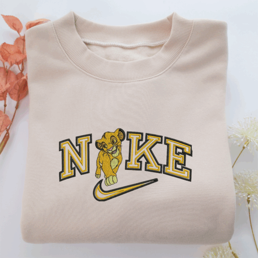 Nike Simba Nike Embroidered Sweatshirt, Nike Movie Inspired, Best Gifts Idea For Him Her - Image 2