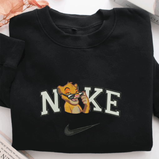 Nike Simba Nike Embroidered Sweatshirt, Nike Movie Inspired, Best Gifts Idea For Him Her - Image 3