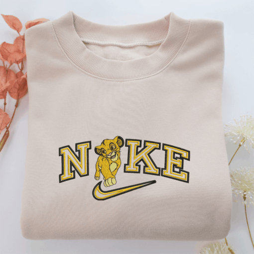 Nike Smurfette Nike Embroidered Sweatshirt, Nike Movie Inspired, Best Gifts Idea For Him Her