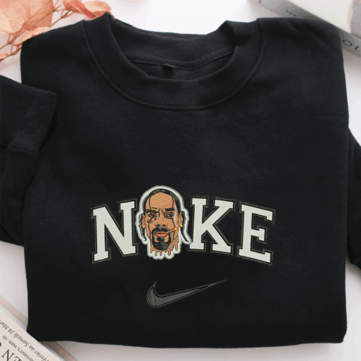Nike Snoop Dogg Face Nike Embroidered Sweatshirt, Nike Movie Inspired, Best Gifts Idea For Him Her - Image 2
