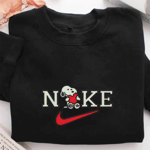 Nike Snoopy Nike Embroidered Sweatshirt, Nike Movie Inspired, Best Gifts Idea For Him Her - Image 4