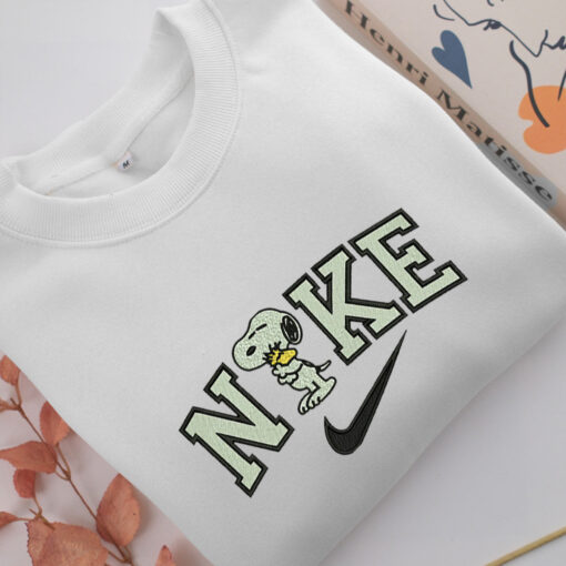 Nike Snoopy V2 Embroidery, Disneyland Embroidered Sweatshirt, Movie Disney Inspired, Best Gifts Idea For Him Her - Image 2