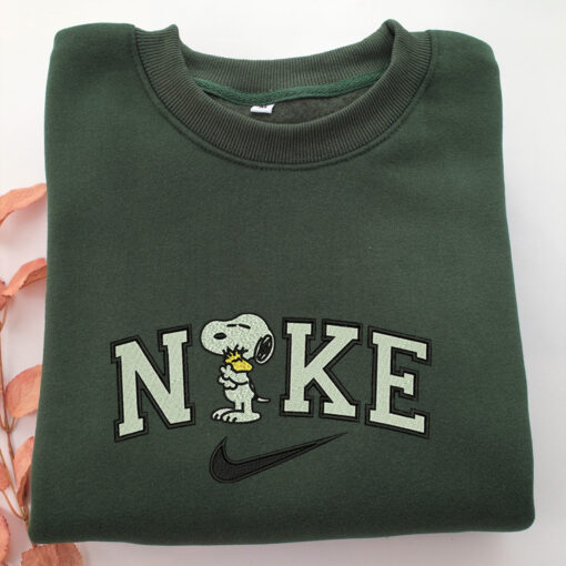 Nike Snoopy V2 Embroidery, Disneyland Embroidered Sweatshirt, Movie Disney Inspired, Best Gifts Idea For Him Her - Image 3