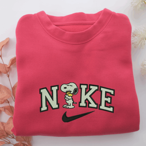 Nike Snoopy V2 Nike Embroidered Sweatshirt, Nike Movie Inspired, Best Gifts Idea For Him Her - Image 5