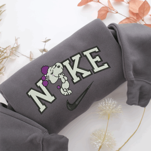 Nike Snoopy Wife Nike Embroidered Sweatshirt, Nike Movie Inspired, Best Gifts Idea For Him Her - Image 4