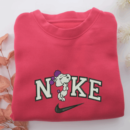 Nike Snoopy Wife Nike Embroidered Sweatshirt, Nike Movie Inspired, Best Gifts Idea For Him Her - Image 5