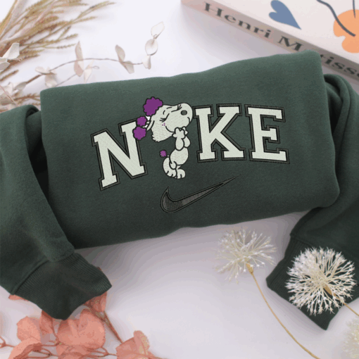 Nike Snoopy Wife Nike Embroidered Sweatshirt, Nike Movie Inspired, Best Gifts Idea For Him Her - Image 3
