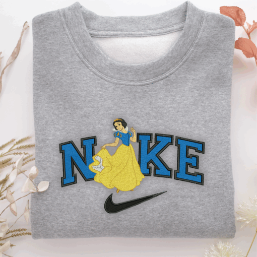 Nike Snow White Nike Embroidered Sweatshirt, Nike Movie Inspired, Best Gifts Idea For Him Her - Image 4
