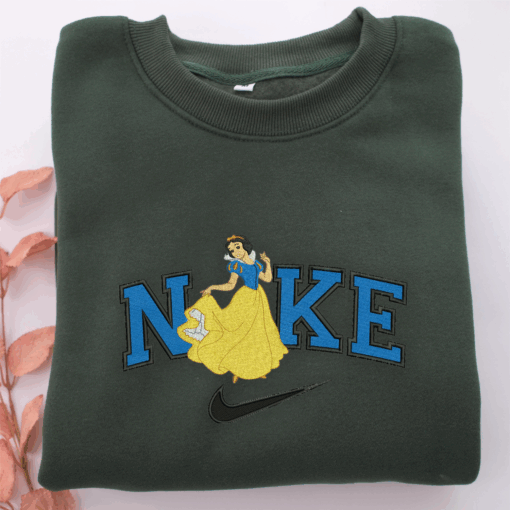 Nike Snow White Nike Embroidered Sweatshirt, Nike Movie Inspired, Best Gifts Idea For Him Her - Image 5