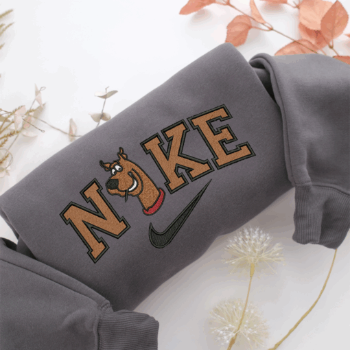 Nike Sooby Doo Nike Embroidered Sweatshirt, Nike Movie Inspired, Best Gifts Idea For Him Her - Image 4