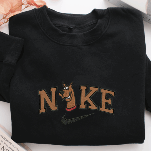 Nike Sooby Doo Nike Embroidered Sweatshirt, Nike Movie Inspired, Best Gifts Idea For Him Her - Image 2
