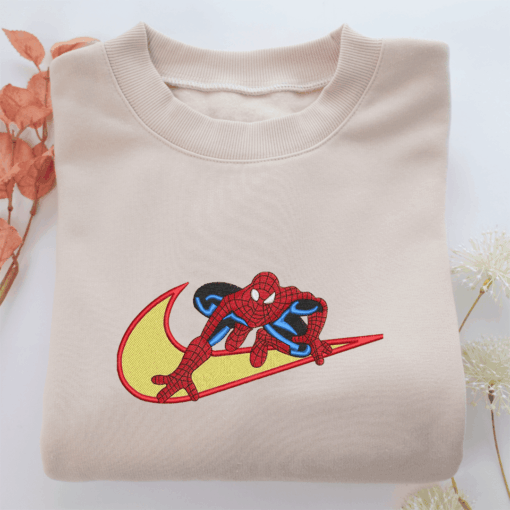Nike Spiderman v3 Nike Embroidered Sweatshirt, Nike Movie Inspired, Best Gifts Idea For Him Her