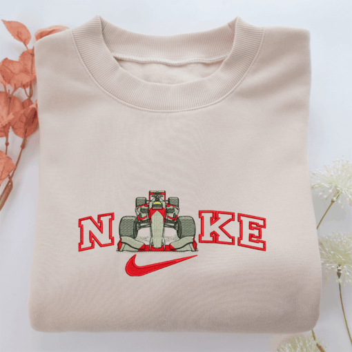Nike Sports Car Nike Embroidered Sweatshirt, Nike Movie Inspired, Best Gifts Idea For Him Her