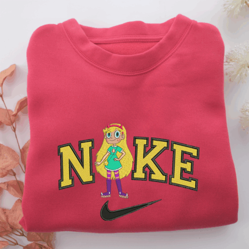Nike Star Butterfly Nike Embroidered Sweatshirt, Nike Movie Inspired, Best Gifts Idea For Him Her - Image 5