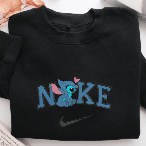 Nike Stich Nike Embroidered Sweatshirt, Nike Movie Inspired, Best Gifts Idea For Him Her - Image 2