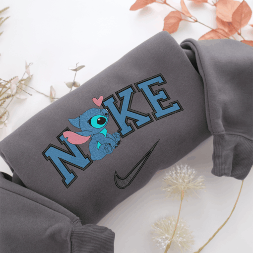 Nike Stich Nike Embroidered Sweatshirt, Nike Movie Inspired, Best Gifts Idea For Him Her - Image 4