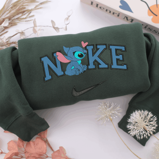 Nike Stich Nike Embroidered Sweatshirt, Nike Movie Inspired, Best Gifts Idea For Him Her - Image 3